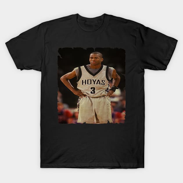 Young Allen Iverson in Hoyas Vintage T-Shirt by CAH BLUSUKAN